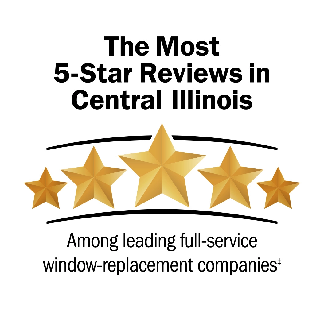 The most 5-star reviews in Central Illinois, the Quad Cities and Des Moines